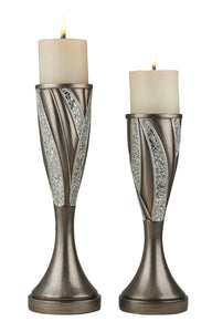 Silver Kairavi Candleholder Set