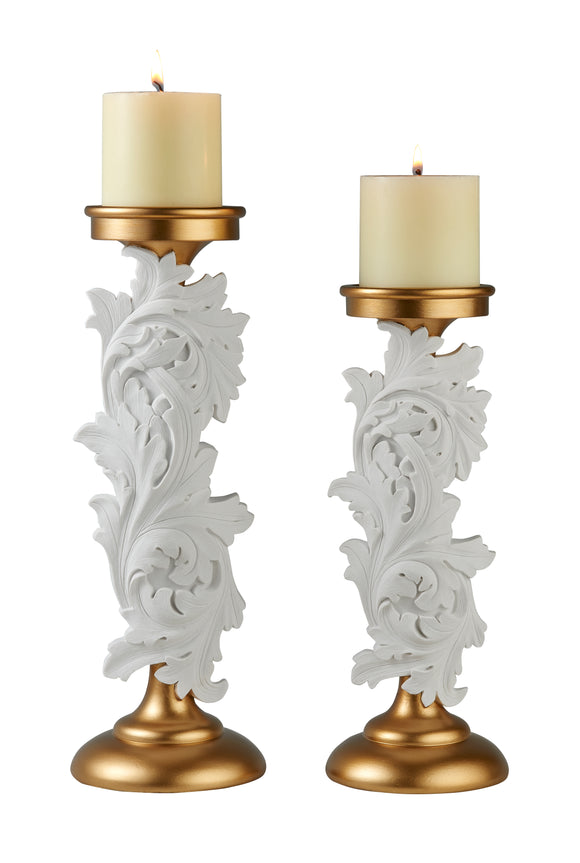 Alba Flora Decorative Candleholder Set