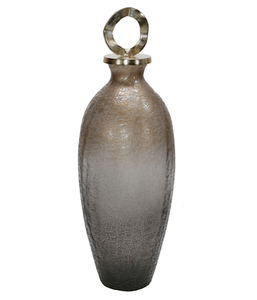 Bronze Alabastron Jar w/ Aluminum Lid
