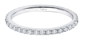 sterling silver eternity band