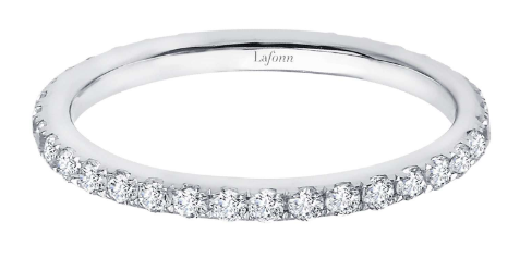 Lafonn Sterling Silver Eternity Band 0.50 CTW