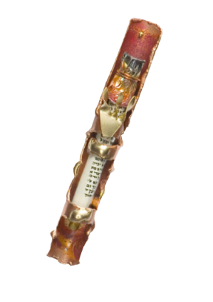 Gary Rosenthal Copper Wrapped Mezuzah